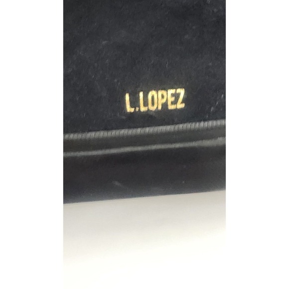 Converse Louie Lopez Pro Mid Shoes Suede Leather Black Men Sz 5 Skate Sneakers - Picture 12 of 13